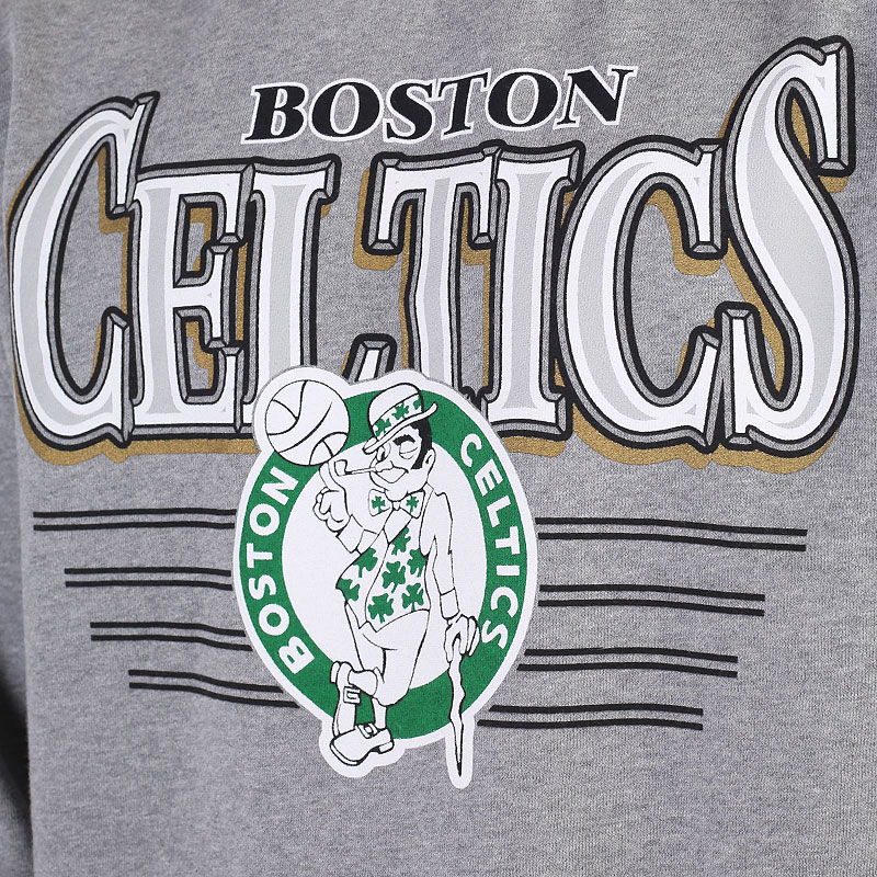 Мужская толстовка Mitchell and ness Metallic Shadow Crew (A0708644GRH)  - цена, описание, фото 2